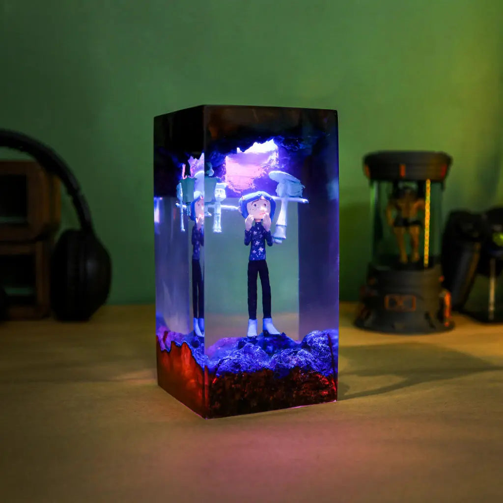 Coraline Resin Lamp